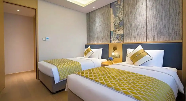 Апартаменты с 3 комнатами Somerset Zhuankou Wuhan