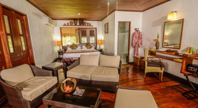 Номер Deluxe рядом с пляжем Daluyon Beach and Mountain Resort