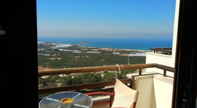 Студия Economy с балконом и с видом на море Kavousi Resort