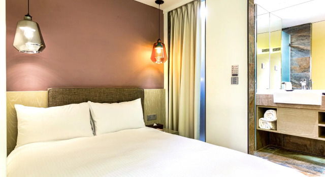 Двухместный номер Standard Hub Hotel Kaohsiung Yawan Branch
