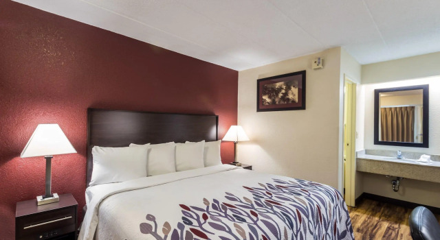 Номер Standard Red Roof Inn Milwaukee Airport Oak Creek