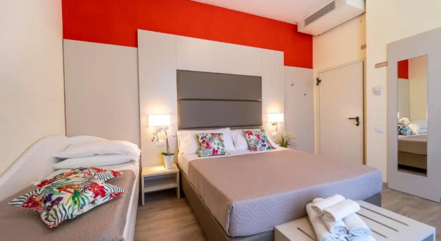 Трёхместный номер Standard с балконом Hotel Romagna