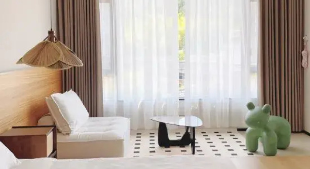 Двухместный семейный люкс Xianju Chuchushan Homestay