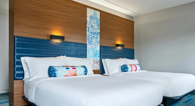 Четырёхместный номер Standard Aloft by Marriott Austin Northwest