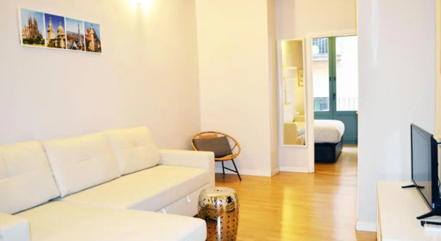 Апартаменты с 2 комнатами с балконом Barcelona Mercaders Apartments