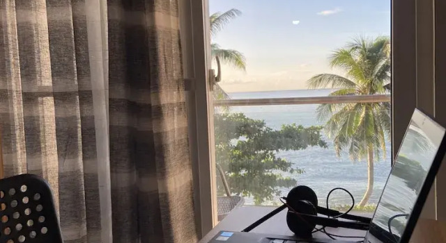 Четырёхместный номер Comfort с видом на океан Happy Island Inn