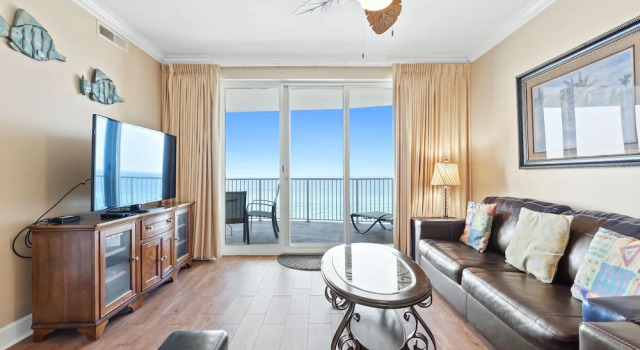 Номер Standard с 2 комнатами с балконом и с видом на океан Ocean Villa by Panhandle Getaways