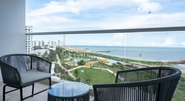 w Wonderful Loft With Terrace in La Boquilla