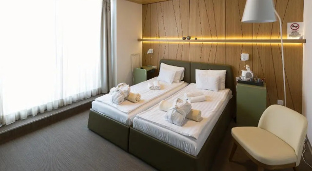 Двухместный номер Deluxe с панорамным видом Hotel Zena Beauty & Shopping Center