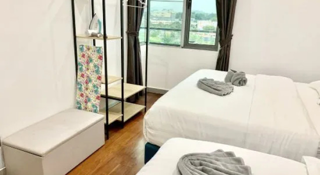 Люкс с 2 комнатами с видом на город Deco Home @ Imago The Loft
