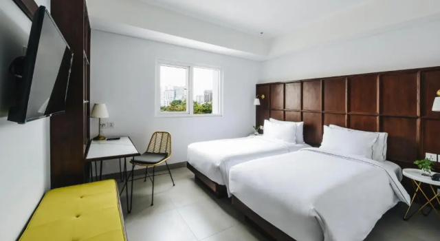 Standard Twin room Kampi Hotel Tunjungan - Surabaya