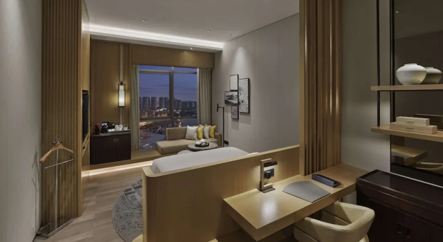 Двухместный номер Executive с видом на озеро Hilton Suzhou Yinshan Lake