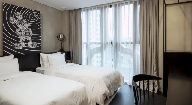 Двухместный номер Deluxe Hotel The Designers Dongdaemun