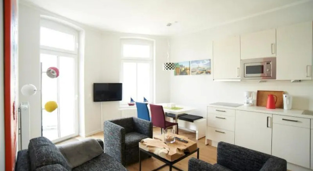 Apartment Eisberg 3 mit schöner Balkonterrasse, Забронировать Апартаменты/квартира Апартаменты Нордерней, Апартаменты/квартира