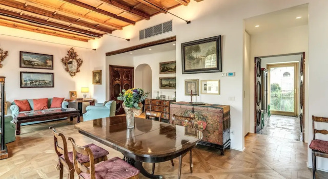 Trastevere Outstanding 4 Br Terraced Apartment, Забронировать Апартаменты/квартира Апартаменты Рима, рядом с Площадь Кампо-деи-Фиори, Апартаменты/квартира