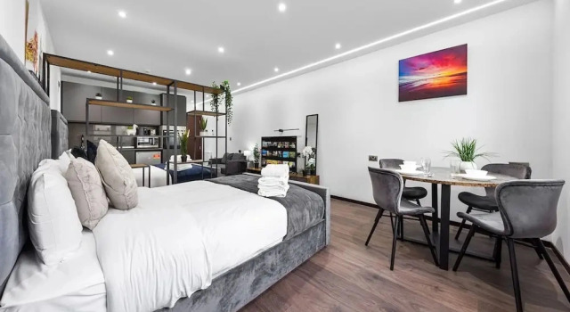 Коттедж Stylish Studio in Golders Green Central Location