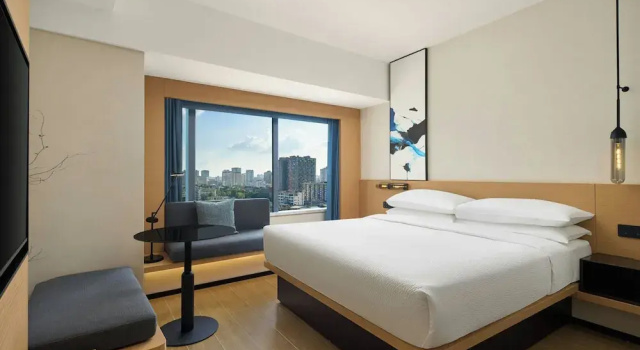 Двухместный номер Superior с видом на город Fairfield by Marriott Chengdu Tianfu Square