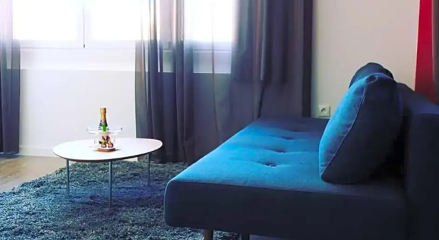 Двухместный люкс с балконом Hotel Oleum Belchite