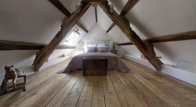 Gîte Le Quartier, Book Hotel Hoteller i Noyal-Sous-Bazouges med parkering, Parkering