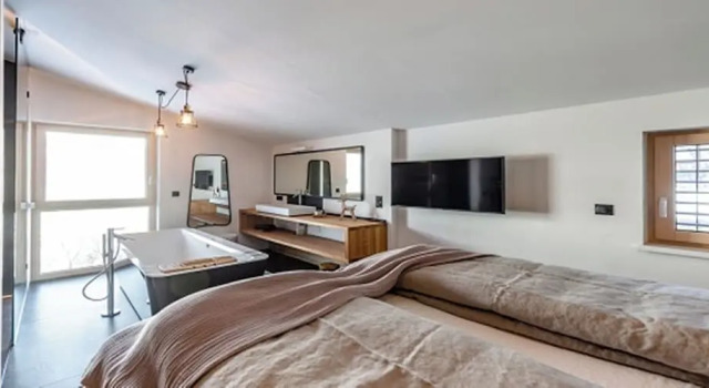 Номер Deluxe Пентхаус с балконом и с панорамным видом Panorama Lodge Premium Apartments