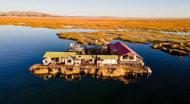 Standard quarto 1 quarto varanda e com vista Uros LodgeTiticaca Peru