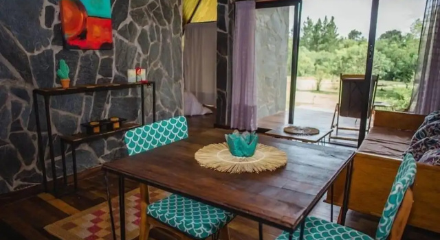 Двухместные апартаменты Superior с балконом и с видом на парк Al Kamar Lodge Spa