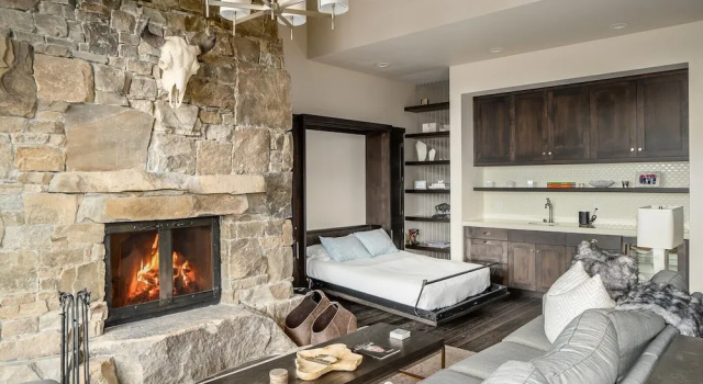 Номер Standard 4b Lodgeside 3 Bedroom Townhouse by Moonlight Basin Lodging