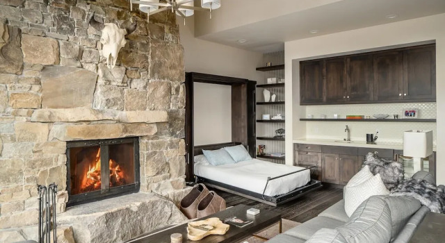 4b Lodgeside 3 Bedroom Townhouse by Moonlight Basin Lodging, Buchen Sie Ferienhaus Big Sky Montana