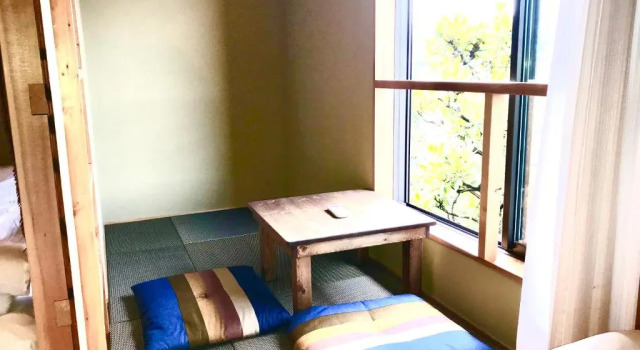 Кровать в общем номере (женский номер) Guest House Kamakura Zen-ji