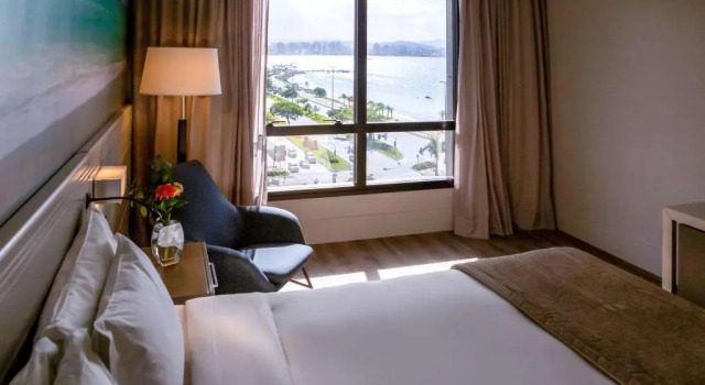 Двухместный номер Superior с частичным видом на океан Novotel Florianopolis
