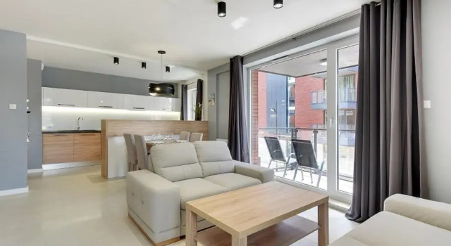 Апартаменты с 2 комнатами с балконом Apartinfo Chmielna Park Apartments