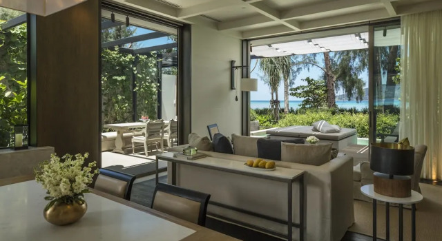 Двухместная вилла с бассейном рядом с пляжем Rosewood Phuket