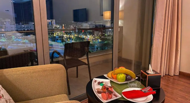 Номер Deluxe с видом на море Oryx Hotel Aqaba