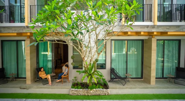 Номер Standard с видом на бассейн SHAN Villas Sukhumvit ฌานวิลล่า สุขุมวิท