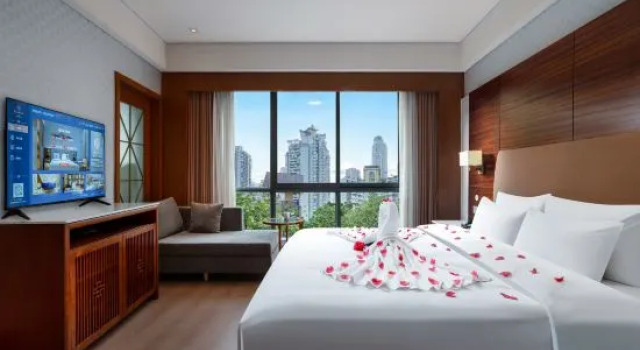 Люкс Deluxe Отель Palace Hotels (Chongqing Nanbin Road Holy Land Hot Spring Branch)