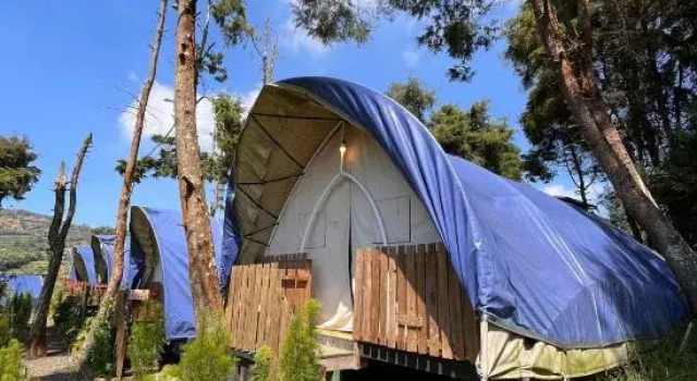 Dieng Glamping syari'ah, Varaa Leirintäalue Dieng Kulon Central Java, lähellä Dieng Plateau