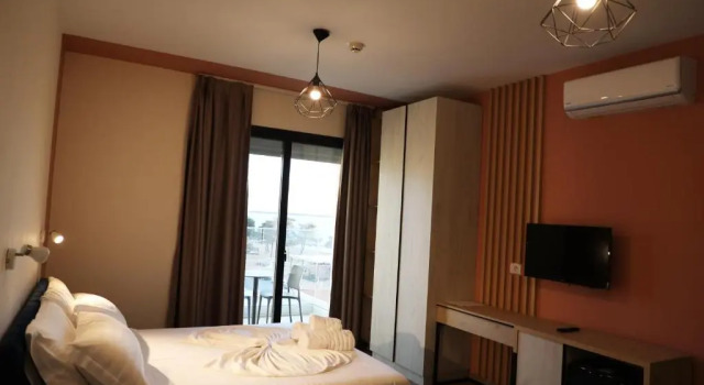 Семейный номер Standard с частичным видом на море Hotel Triumf Shengjin