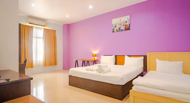 Люкс с 2 комнатами AJ Residence