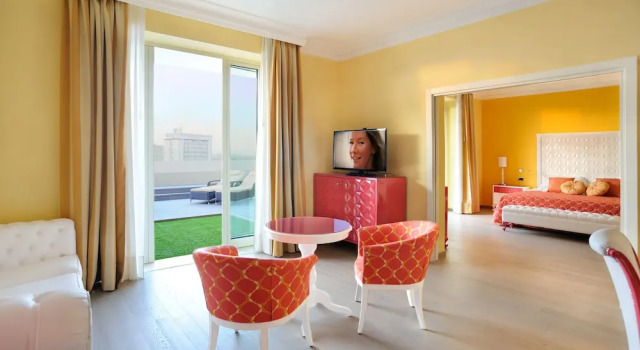 Люкс с балконом Hotel Terme AllAlba