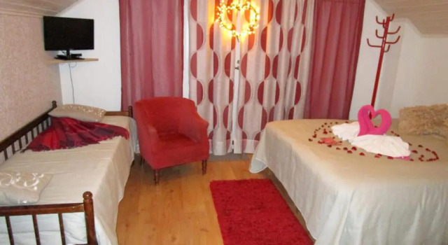 Camera doppia Deluxe con vista mare TurusenSaha Guesthouse