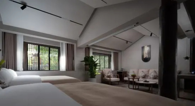 Семейный люкс Grand Yunxi Designsr resort countyard
