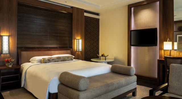 Двухместный номер с балконом и с видом на залив Grand Hyatt Goa