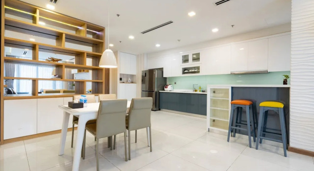 Апартаменты с 3 комнатами с балконом Sens House Saigon - Serviced Apartments in Vinhomes Central Park