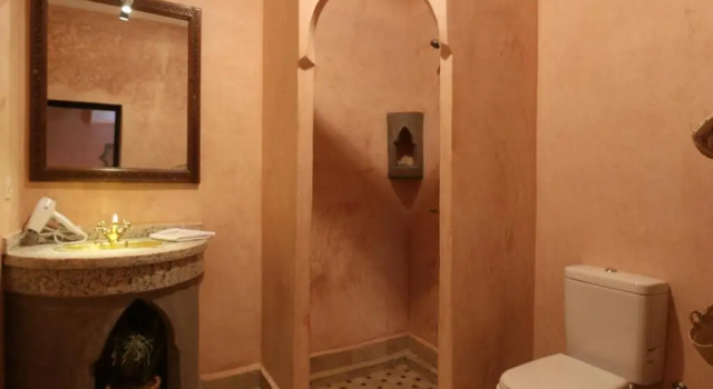 Standardowy dwuosobowy pokój z widokiem na basen Ouirgane Ecolodge