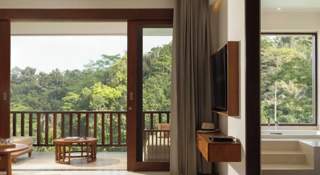 Люкс c 1 комнатой с балконом Cicada Resort Bali Ubud, Autograph Collection
