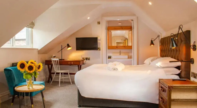 Номер Deluxe The Fleece Hotel Richmond