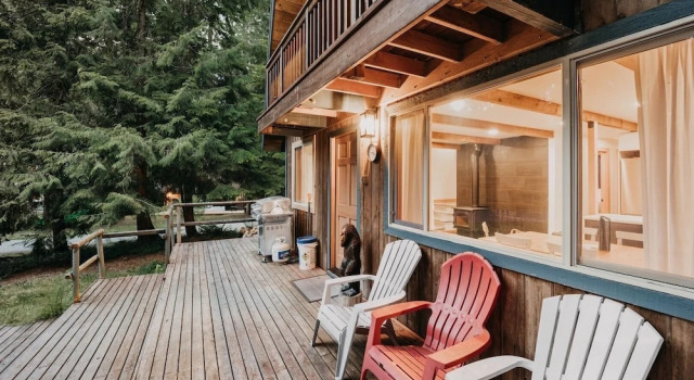 Номер Standard 48sl - Hot Tub - Pets Ok - Wifi - Wood Stove - Sleeps 5 3 Bedroom Home by Redawning