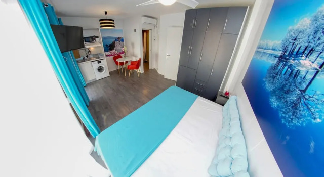 Семейная студия с балконом Apartamentos Playa 76