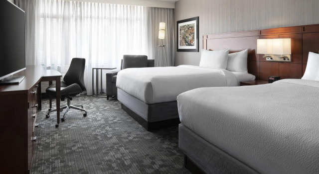 Четырёхместный номер Standard Courtyard Seattle Downtown/Lake Union