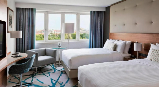 Двухместный номер Superior с видом на парк Vienna Marriott Hotel
